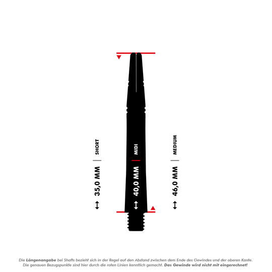 Harrow&#39;s Alamo VS2 Shafts - Yellow