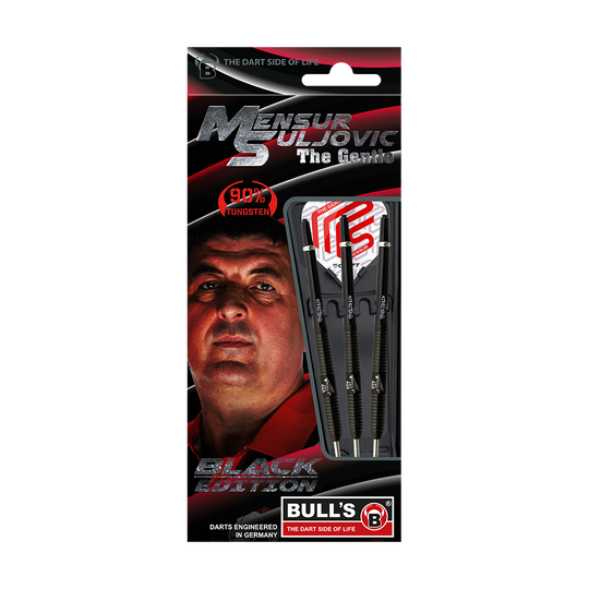 Bulls Mensur Suljovic The Gentle Black Edition Steeldarts