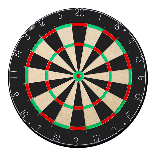 Karella Dartboard BullOut Set including 2 sets of steel darts Karella Dartboard BullOut Set including 2 sets of steel darts
