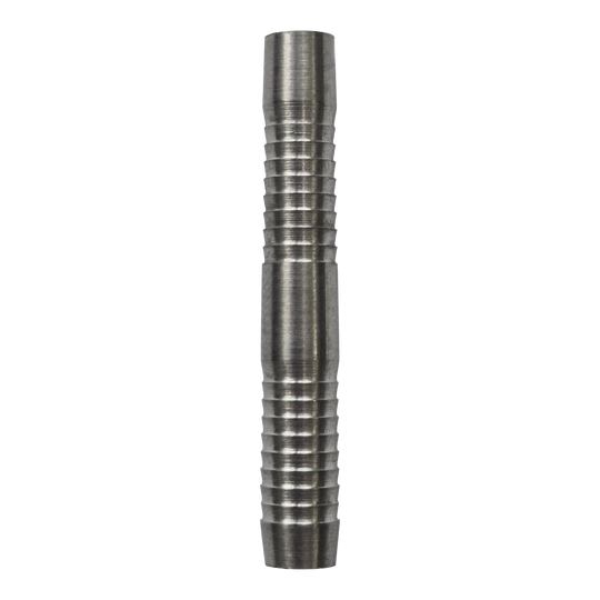 Zu sehen ist das Produkt McDart Double Shark Softdart Barrels - 18g. Die Barrels sind für Softdarts geeignet und haben ein doppeltes Shark-Grip Muster.