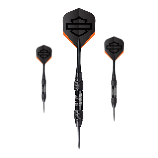 Harley-Davidson Black Lightning Brass Steel Darts - 22g