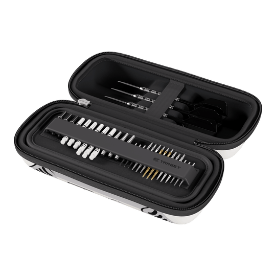 Target Star Wars Boa Dartcase - Stormtrooper Gezeigt wird das Target Star Wars Boa Dartcase – Stormtrooper. Das robuste Etui schützt das Dartzubehör und sieht dabei modern aus.