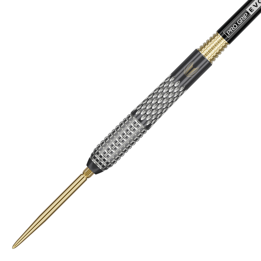 Target Stephen Bunting GEN5 Void Swiss Point Steel Darts Auf dem Bild sieht man die Target Stephen Bunting GEN5 Void Swiss Point Steeldarts. Die Darts sind für präzises und professionelles Spielen konzipiert.