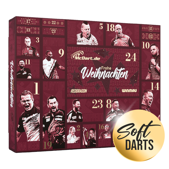 McDart Premium Advent Calendar 2026 for Soft Dart Players McDart Premium Advent Calendar 2026 for Soft Dart Players