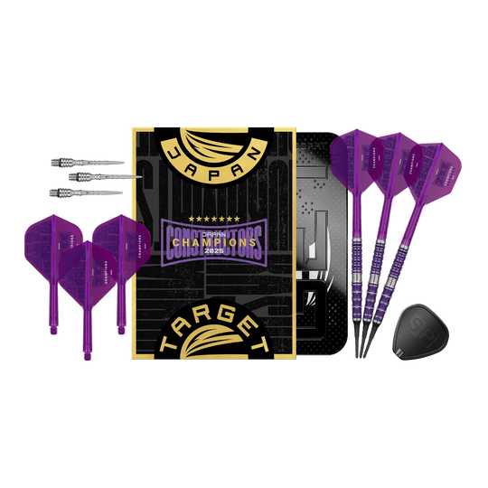 Target Japan The Miracle GEN7 Constructors Champions Limited Darts - 21.5g Abgebildet sind die Target Japan The Miracle GEN7 Constructors Champions Limited Darts mit 21,5g. Diese Darts zeichnen sich durch ihr besonderes Design und ihre hochwertige Verarbeitung aus.