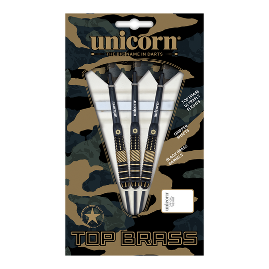 Unicorn Top Brass V2 Steeldarts - 19g