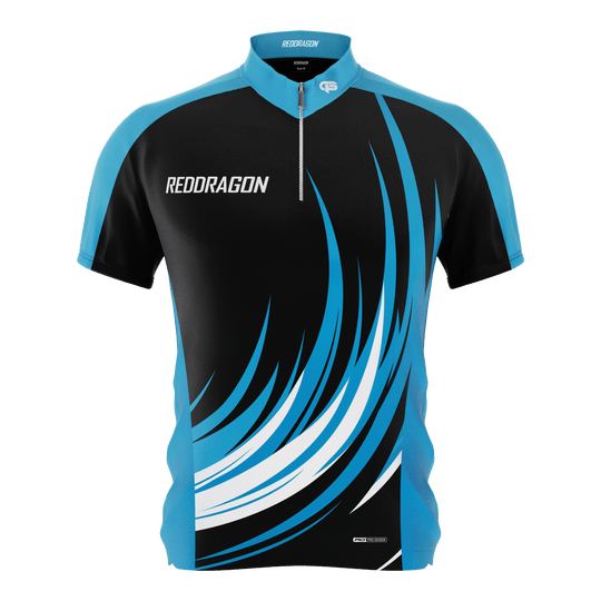 Red Dragon Gerwyn Price Limited Edition dart shirt Das Bild zeigt das Red Dragon Gerwyn Price Limited Edition Dartshirt. Es ist ein spezielles Darttrikot in limitierter Auflage.