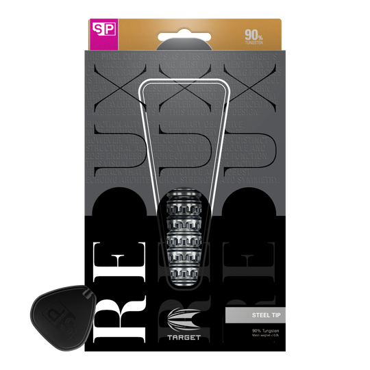 Target Redux 02 Swiss Point steel darts Das Bild zeigt die Target Redux 02 Swiss Point Steeldarts. Diese Darts überzeugen durch modernes Design und gute Verarbeitung.