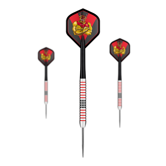 Shot Michael Smith Plated Brass Steeldarts - 24g