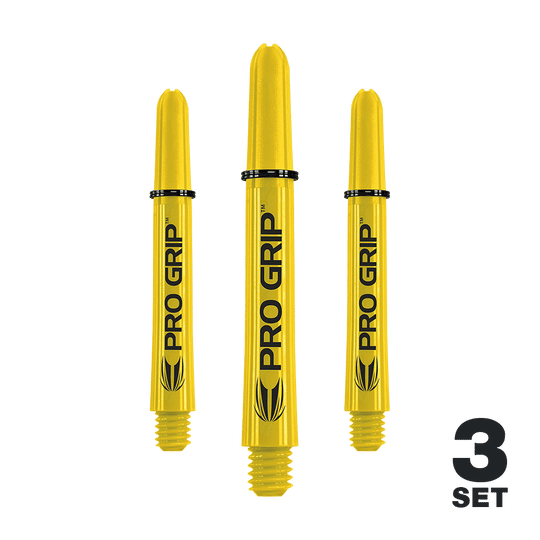 Target Pro Grip Shafts - 3 Sets - Yellow