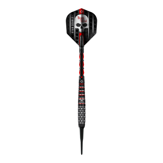 Harrow's Ryan Searle Series 3 soft darts Zu sehen sind die Harrows Ryan Searle Series 3 Softdarts. Diese Softdarts sind für den professionellen Einsatz geeignet.