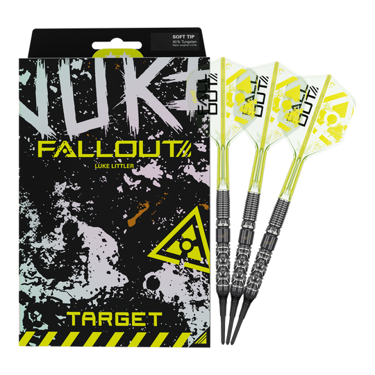 Target Luke Littler Nuke Fallout Soft Darts - 19g