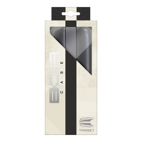 Dies ist eine Abbildung eines schwarzen Dartcase. Es handelt sich um das Modell '450140_Target_BOA_Dartcase_Schwarz_Schwarz_6'.