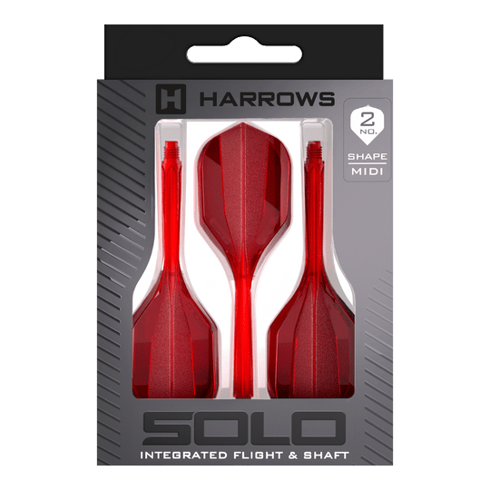 Harrows Solo No2 Flight-Shaft-System - Rot Harrows Solo No2 Flight-Shaft-System - Rot