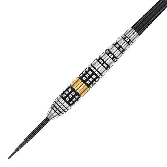 Red Dragon Luke Humphries Brass Steel Darts - 21 g Hier sind die Red Dragon Luke Humphries Brass Steeldarts mit einem Gewicht von 21 g zu sehen. Die Darts zeichnen sich durch ein robustes Messingdesign aus.