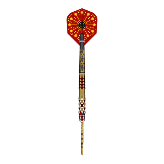 Shot Goths Alaric Turbo Point Steel Darts - 23g Shot Goths Alaric Turbo Point Steel Darts - 23g