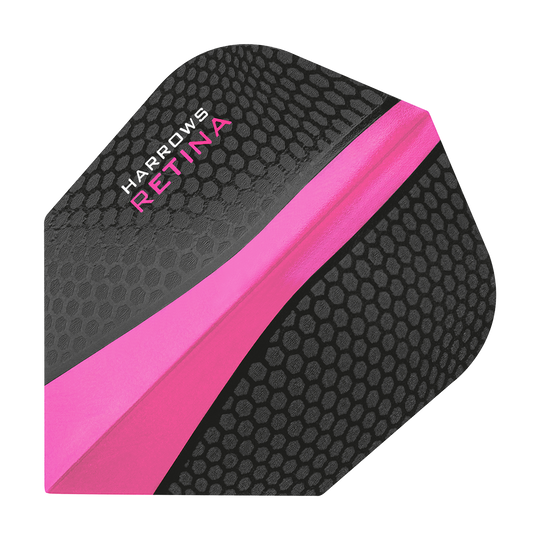 Harrows Retina Pink No6 Flights