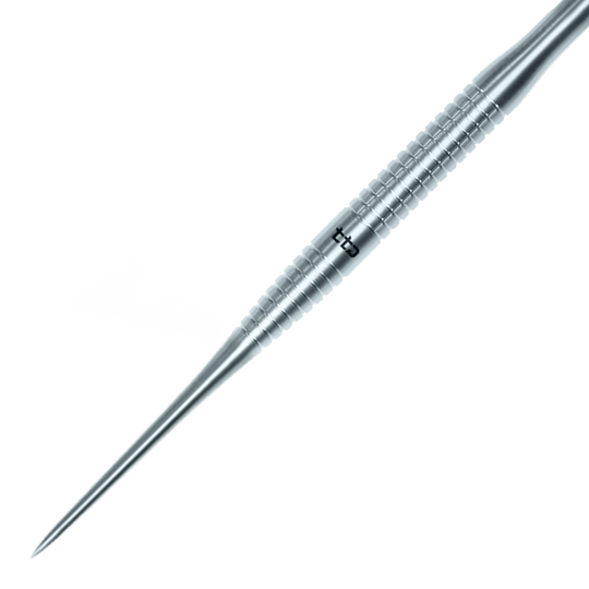 Caliburn TTD Complete Titanium T3 Silver Steeldarts - 7g Hier sieht man die Caliburn TTD Complete Titanium T3 Silver Steeldarts - 7g. Die Darts bestehen aus silbernem Titan und wiegen jeweils 7 Gramm.