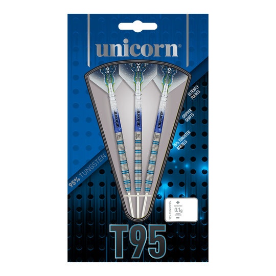 Unicorn T95 Core XL Blue Style 1 steel darts