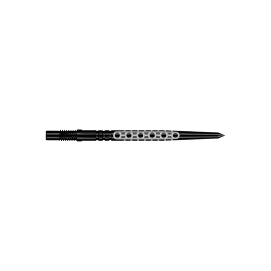 Shot Turbo Point Goths Dart Tips - Black Shot Turbo Point Goths Dart Tips - Black