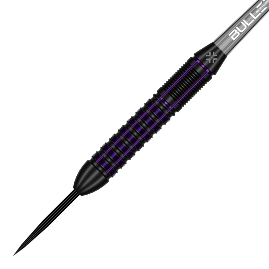 Bullet Toxic Brass Steel Darts - 23g Hier ist das Produkt Bullet Toxic Brass Steeldarts - 23g zu sehen. Diese Steeldarts bestehen aus Messing und wiegen 23 Gramm.