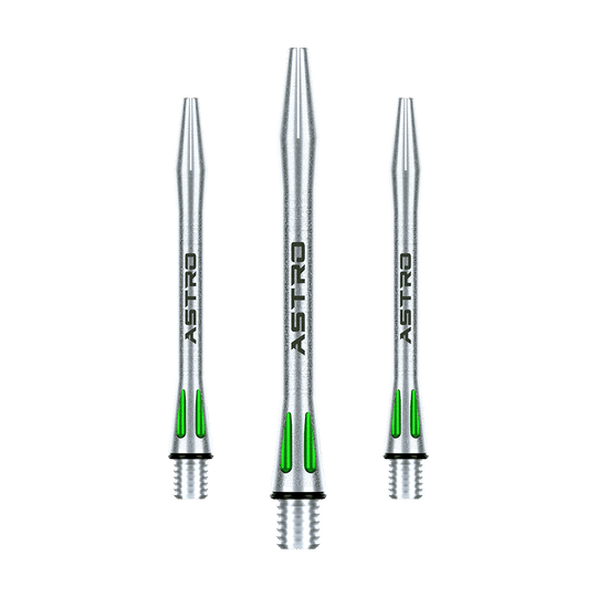 Winmau Astro Aluminium Shafts - Grün