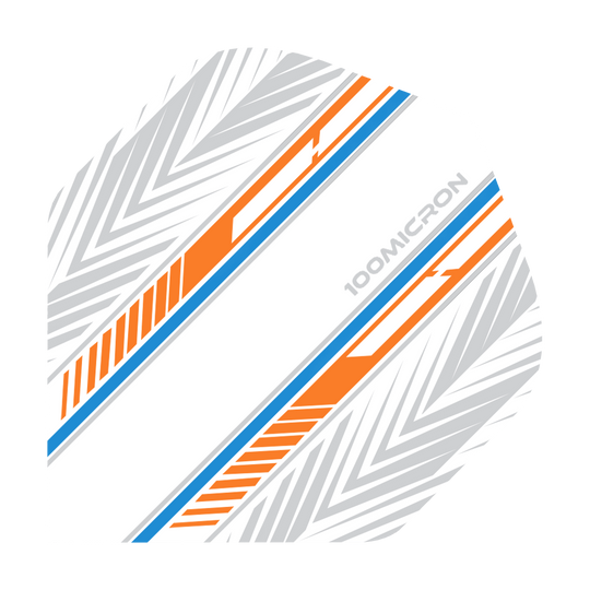 Pentathlon White Orange Blue No2 Standard Flights