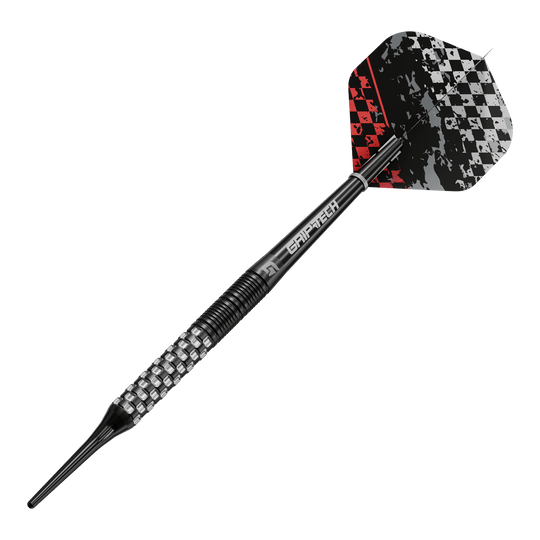 Hier sieht man die GOAT Finish Line Tungsten Softdarts mit 20g Gewicht. Diese Softdarts eignen sich für ambitionierte Spieler.