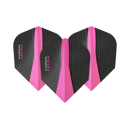 Harrows Retina Pink No6 Flights