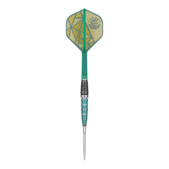 Target Japan The Rising Miracle Combination Limited Edition Swiss Point Steeldarts Target Japan The Rising Miracle Combination Limited Edition Swiss Point Steeldarts Vorderansicht. Der Barrel ist markant dargestellt.