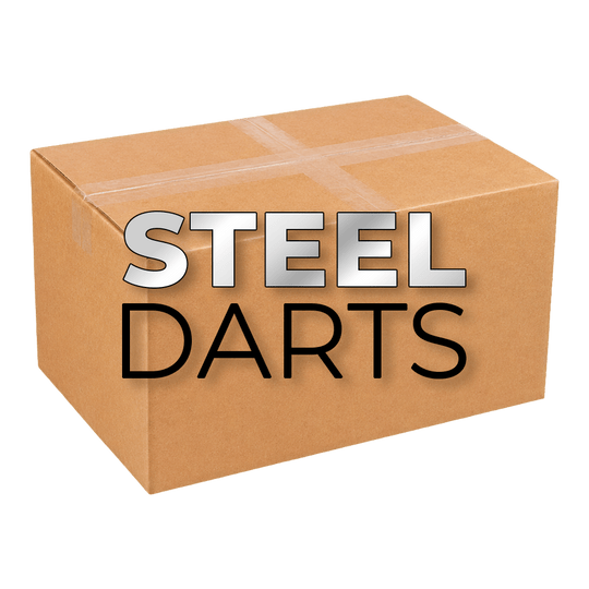 McDart Mystery Box - Steeldarts Hier sieht man die McDart Mystery-Box - Steeldarts. Die Box bietet eine spannende Auswahl an Steeldart-Zubehör und Produkten.