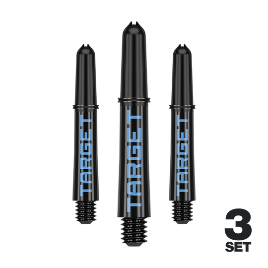 Target Pro Grip TAG Shafts - 3 Sets - Black Blue