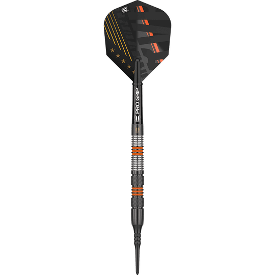 Target Raymond Van Barneveld Black Soft Darts - 18g