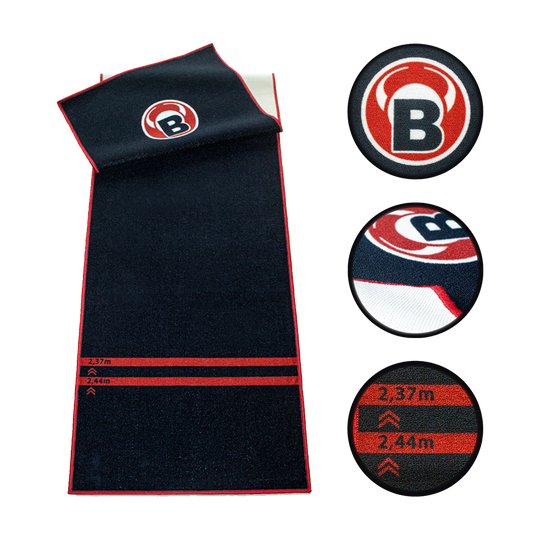 Bulls Carpet-Mat Teppich 170 - Black