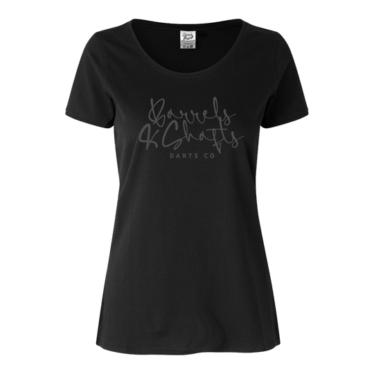 Barrels and Shafts Women&#39;s T-Shirt - Black