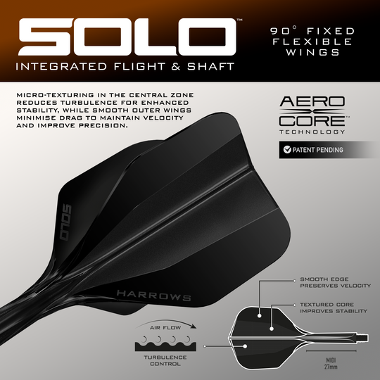 Harrows Tungsten Trinity soft darts Abbildung der Harrows Wolfram Trinity Softdarts. Diese Softdarts sind für präzises Dartspiel entworfen.