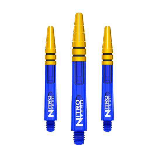 Red Dragon Nitrotech Shafts - Blau Gold - 39mm