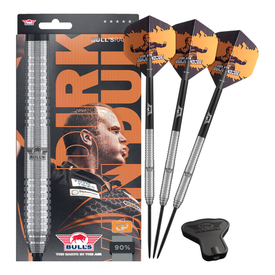 Bulls NL Dirk Van Duijvenbode Original Convertible Point Steeldarts Bulls NL Dirk Van Duijvenbode Original Convertible Point Steeldarts