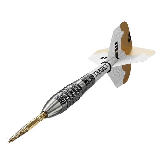 Target Redux 02 Swiss Point steel darts Abgebildet sind die Target Redux 02 Swiss Point Steeldarts. Das Produkt eignet sich hervorragend für das Dartspiel zu Hause oder im Verein.