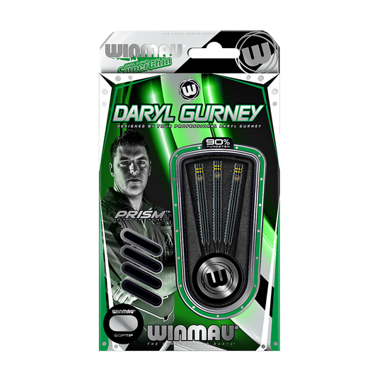 Winmau Daryl Gurney Black Special Edition Softdarts - 22 g