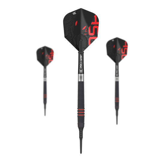 Target Nathan Aspinall Black Soft Darts - 18g