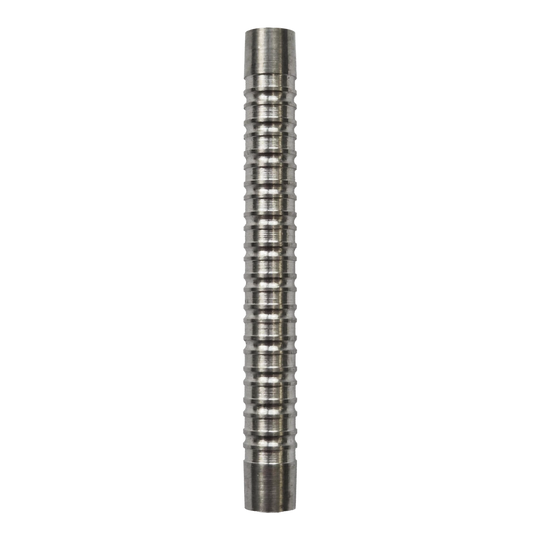 McDart Double Ring Softdart Barrels - 18g Gezeigt wird ein McDart Double Ring Softdart Barrels - 18g. Dieses Dart-Barrel hat eine auffällige doppelte Ringstruktur.