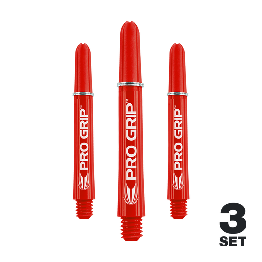 Target Pro Grip Shafts - 3 Sets - Red