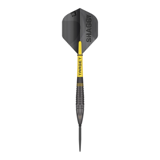 Target Scott Williams Shaggy Black Swiss Point Steel Darts