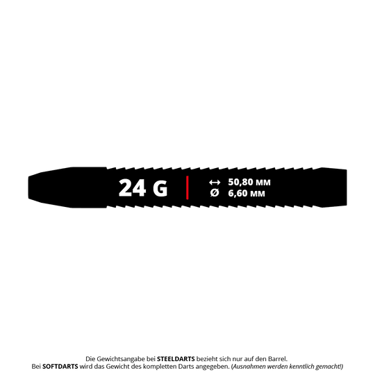 Winmau Team 360 Jack Nankervis steel darts - 24g Zu sehen ist ein Set Winmau Team 360 Jack Nankervis Steeldarts mit einem Gewicht von 24g. Die Darts sind speziell für Präzision und Balance entwickelt.