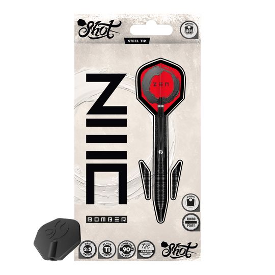 Shot ZEN Bomber Turbo Point steel darts