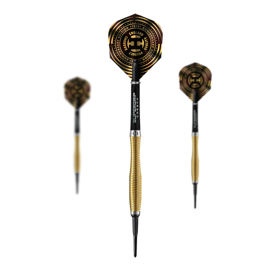 Harrows Anniversary Edition V-Wing Soft Darts - 18g