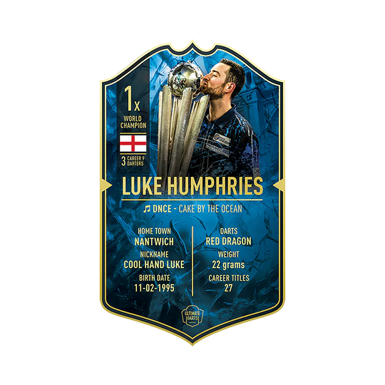 Ultimate Darts Card - Luke Humphries - World Champion 2024