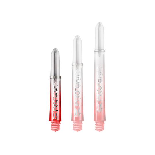 Target Pro Grip Vision Shafts - 3 Sets - Red