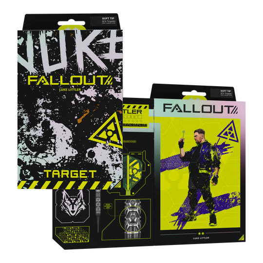 Target Luke Littler Nuke Fallout Soft Darts - 19g